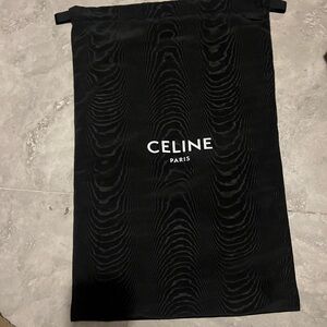 Celine Black Dust Bag